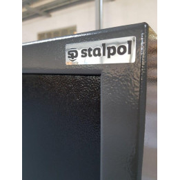 Czarno RAL 9005 - grafitowy RAL 7024