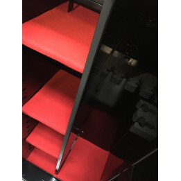 Wyłożenie półek i dna tkaniną