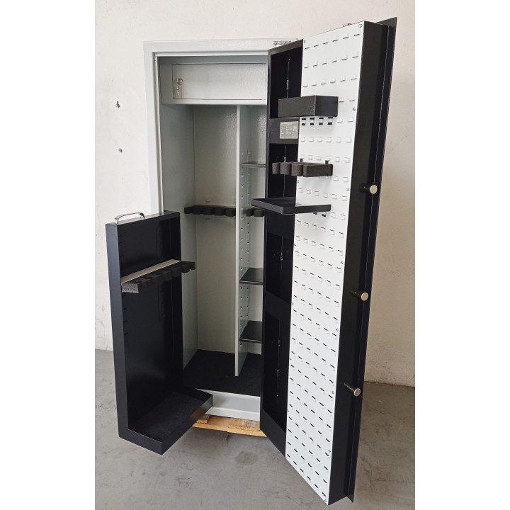Szafa na broń MULTI PRAKTIKER 10P Z ELEKTRONIKIEM - SERIA CLIK