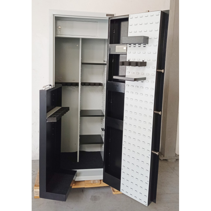 Szafa na broń MULTI PRAKTIKER 10P Z ELEKTRONIKIEM - SERIA CLIK