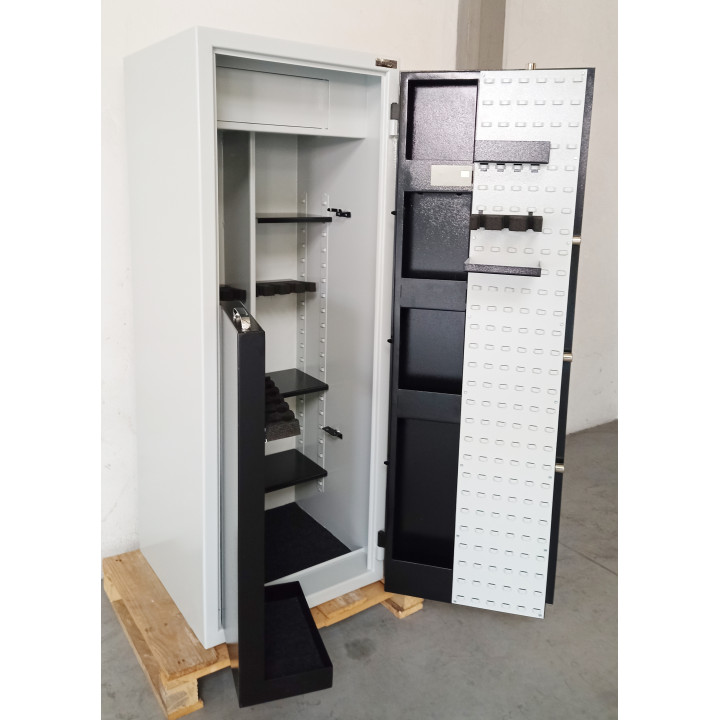 Szafa na broń MULTI PRAKTIKER 10P Z ELEKTRONIKIEM - SERIA CLIK
