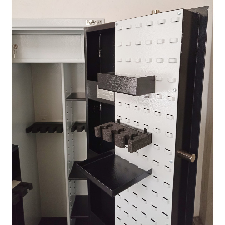 Szafa na broń MULTI PRAKTIKER 10P Z ELEKTRONIKIEM - SERIA CLIK