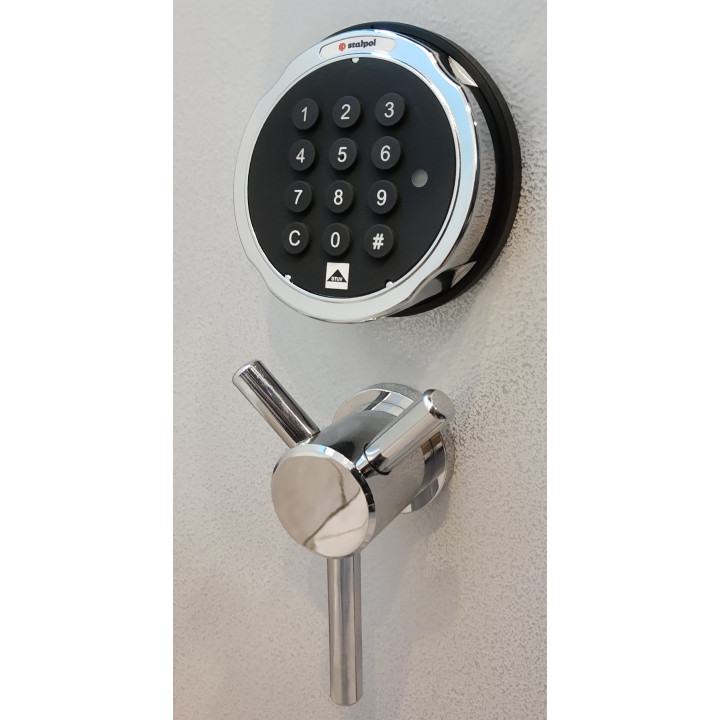 KLAMKA "Y" CHROMOWANA