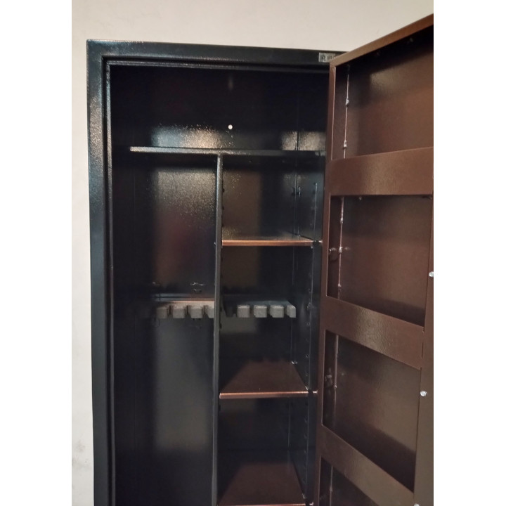 Szafa na broń OPTIMAL ECO+ 10P Z PÓŁKAMI Z ELEKTRONIKIEM