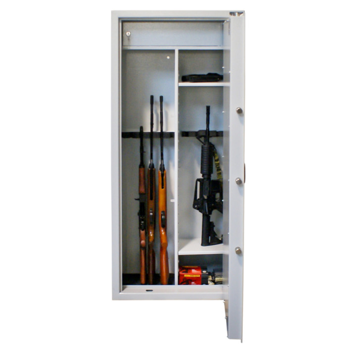 Szafa na broń  STANDARD DEEP 12P_400 Z PÓŁKAMI